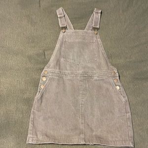 Forever 21 Green Overall Dress